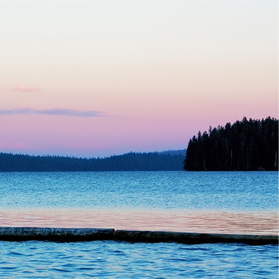 Peace of nature - lake view